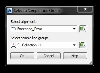 select sample line group